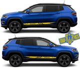 Decal Vinyl Racing Stripe Stickers For Jeep Compass created - Brothers-Graphics