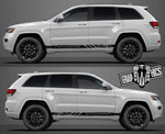 Decal Vinyl Racing Stripe Stickers For Jeep Grand Cherokee created - Brothers-Graphics