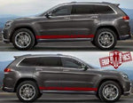 Decal Vinyl Racing Stripe Stickers For Jeep Grand Cherokee created - Brothers-Graphics