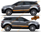 Decal Vinyl Racing Stripe Stickers For Range Rover Evoque - Brothers-Graphics