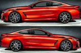 Decals Racing Car Doors Stickers Stripes For BMW M8 - Brothers-Graphics