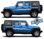 Decals Vinyl Racing Stripe Stickers For Jeep Wrangler - Brothers-Graphics