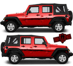 Decals Vinyl Racing Stripe Stickers For Jeep Wrangler - Brothers-Graphics