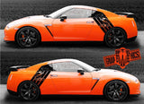 Premium Hood Stickers Compatible With Nissan GT-R GTR Sport Racing Stylish Exclusive
