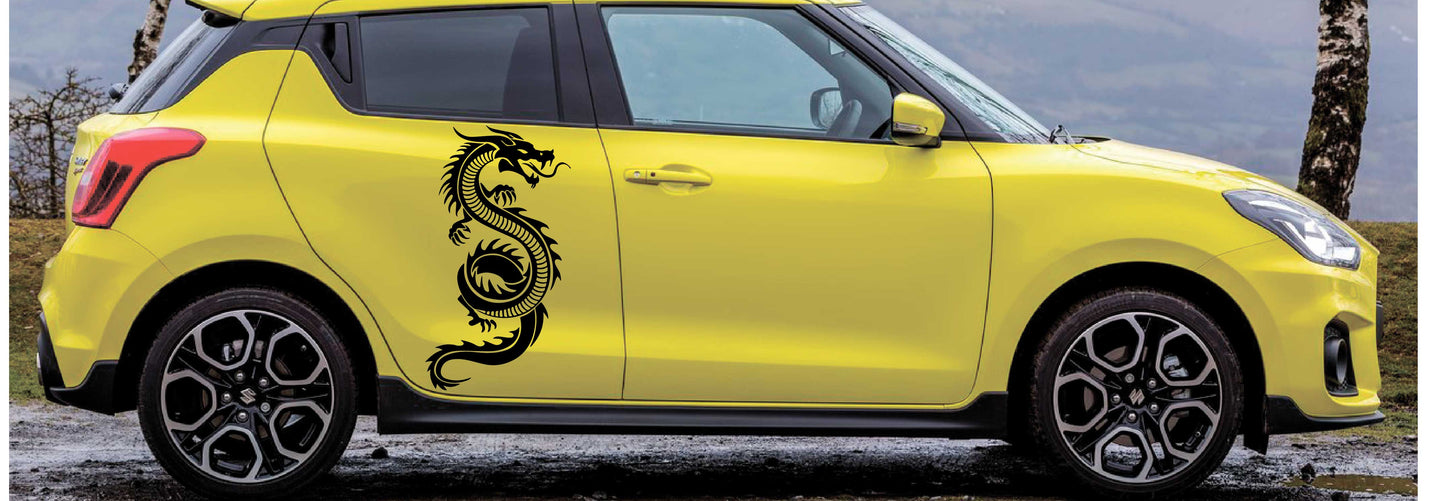 Vinyl Graphics Dragon graphic for car | UNIVERSAL STICKERS