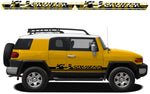 Vinyl Graphics Elegant Design Vinyl Stripes Compatible With TOYOTA FJ CRUISER 2022