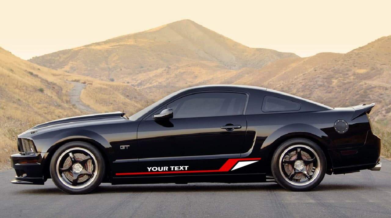 Vinyl Graphics ELEGANT graphic universal sticker Kit for Car Any Vehicle | UNIVERSAL STICKERS