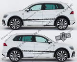 Emblem Graphics Vinyl Graphics Decals For VW Tiguan