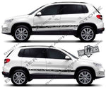 Emblem Graphics Vinyl Graphics Decals For VW Tiguan