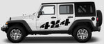 Vinyl Graphics Exclusive Line 4x4 Graphic Stickers Compatible Compatible with Jeep Wrangler