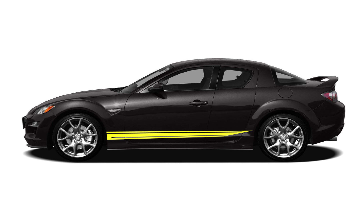 Premium Vinyl Stickers Compatible With Mazda RX-8 New Design Exclusive car decals