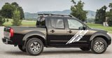 Vinyl Graphics Execlusive Line Graphic compatible with  Nissan Frontier | Car Sticker | Compatible with nissan decal | universal decals stickers