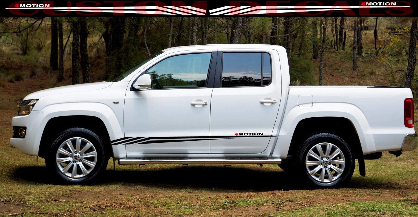 EXLUSIVE 2 color Graphics for Volkswagen Amarok | VW Amarok Decal kit | VW decals | Amarok decals