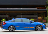 Vinyl Graphics EXtreme Line Graphic Line Stickers Compatible With Honda Civic, All Models Size