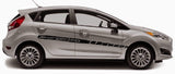 Premium Vinyl Stickers Compatible with Ford Fiesta Decorative car decals Unique Line Design