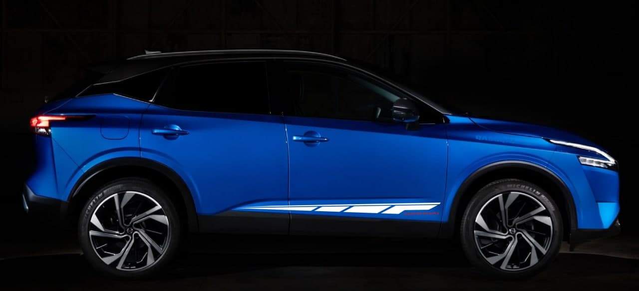 Vinyl Graphics Figure Design Decal Sticker Side Door Stripe Stickers For Nissan Qashqai