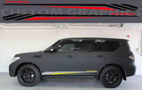 Vinyl Graphics Figure Graphic Vinyl Stripes Compatible with Nissan Patrol