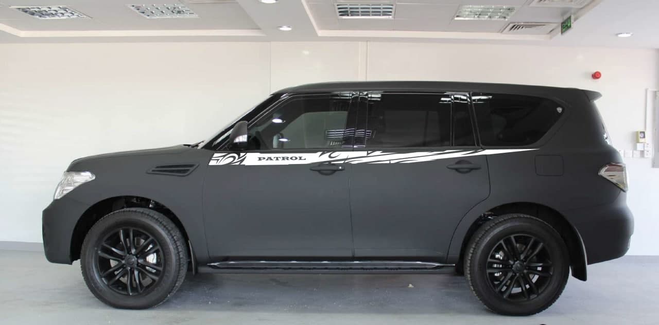 Vinyl Graphics Flame Graphic Vinyl Stripes Compatible with Nissan Patrol