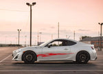 Autocollants flammes pour Subaru BRZ | Kit d'autocollants Subaru BRZ | Autocollants tribaux Subaru | Autocollants BRZ