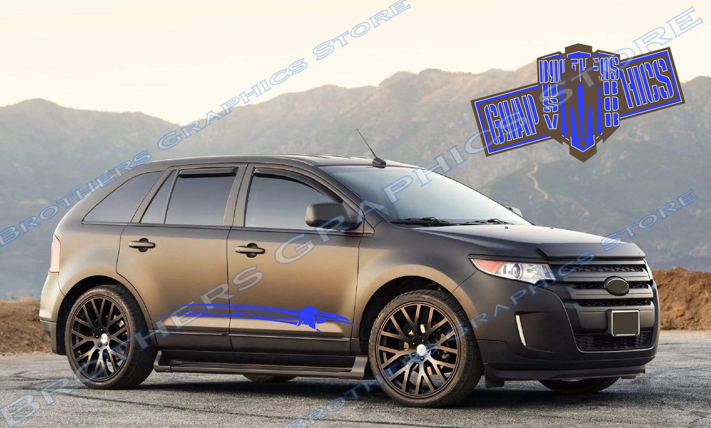 Autocollants Ford Edge Autocollants en vinyle pour Ford Edge