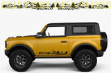 Vinyl Graphics Forest Design Stickers Decals Vinyl Graphics Compatible With Ford Bronco