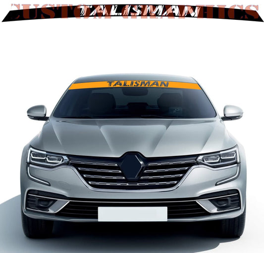 Vinyl Graphics Front Window Design Graphic Compatible with Renault Talisman