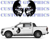 Vinyl Graphics Gorilla graphic universal sticker decal Kit for Car Any Vehicle | UNIVERSAL STICKERS