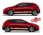 Vinyl Graphics Graphic Racing Sticker Car Side Vinyl Stripes For Alfa Romeo Mito