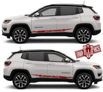 Graphics Decal Stickers Car Racing Vinyl Decal Sticker for Jeep Compass - Brothers-Graphics