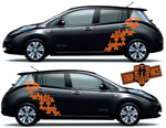 Graphics Decal Stickers Car Racing Vinyl Decal Sticker for Nissan Leaf - Brothers-Graphics