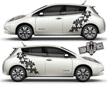 Graphics Decal Stickers Car Racing Vinyl Decal Sticker for Nissan Leaf - Brothers-Graphics