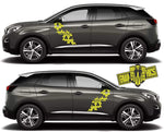 Graphics Decal Stickers Car Racing Vinyl Decal Sticker for Peugeot 3008 - Brothers-Graphics