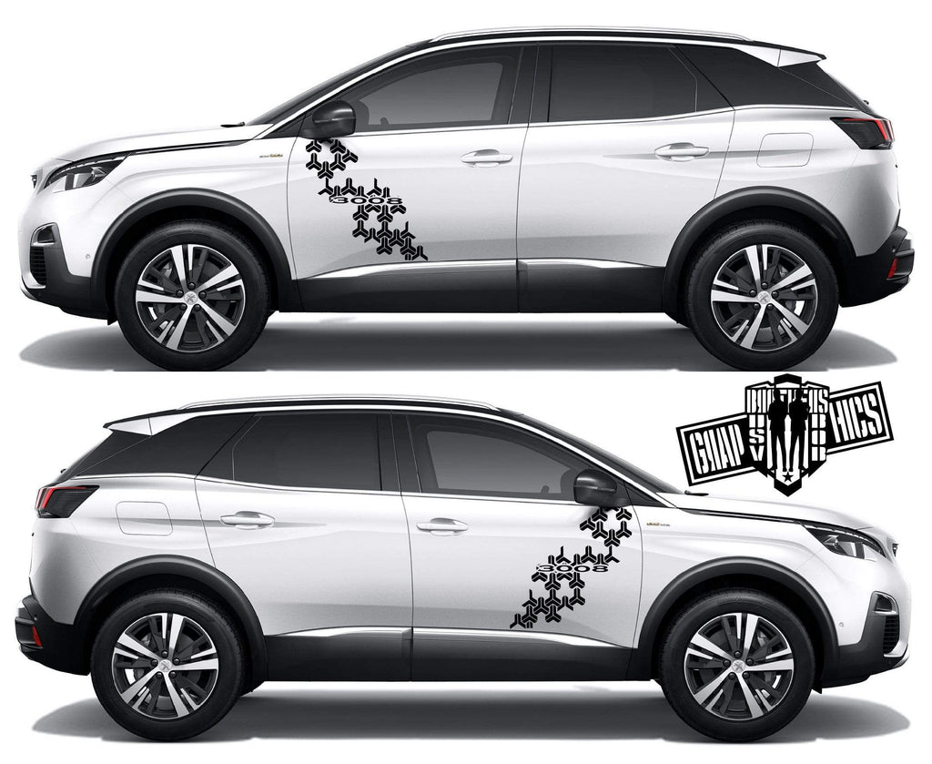 Autocollant tuning pour Peugeot 3008/3008