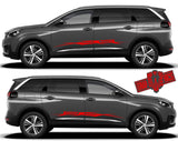 Graphics Decal Stickers Car Racing Vinyl Decal Sticker for Peugeot 5008 - Brothers-Graphics