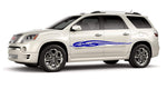 Graphics Line Sticker Vinyl Racing Stripes For GMC Acadia - Brothers-Graphics