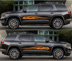 Graphics Line Sticker Vinyl Racing Stripes For GMC Acadia - Brothers-Graphics