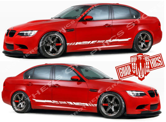 Vinyl Graphics Graphics Line Sticker Vinyl Stripes For BMW M5