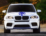 Graphics Hoods Skull Sticker For BMW X5 decals - Brothers-Graphics