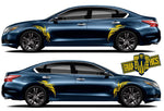 Graphics Racing Line Sticker Car Side Stripe Decal For Nissan Altima - Brothers-Graphics