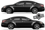 Graphics Racing Line Sticker Car Side Stripe Decal For Nissan Altima - Brothers-Graphics