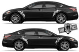 Graphics Racing Line Sticker Car Side Stripe Decal For Nissan Altima - Brothers-Graphics