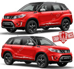 Graphics Racing Line Sticker Car Side Vinyl Stripe Fit Suzuki Vitara - Brothers-Graphics