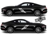 Graphics Racing Line Sticker Car Side Vinyl Stripe For Ford MUSTANG - Brothers-Graphics