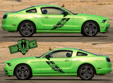Graphics Racing Line Sticker Car Side Vinyl Stripe For Ford MUSTANG - Brothers-Graphics
