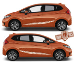 Graphics Racing Line Sticker Car Vinyl Stripes For Honda Jazz - Brothers-Graphics