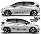 Graphics Racing Line Sticker Car Vinyl Stripes For Honda Jazz - Brothers-Graphics