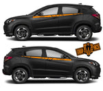 Graphics Racing Sticker Car Side Vinyl Stripes Fit For Honda HR-V - Brothers-Graphics