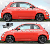 Graphics Racing Sticker Car Vinyl Stripes For Fiat Abarth 500 - Brothers-Graphics