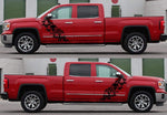 Graphics Racing Sticker Car Vinyl Stripes For GMC Sierra - Brothers-Graphics