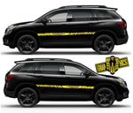 Graphics Racing Sticker Car Vinyl Stripes For Honda Passport - Brothers-Graphics